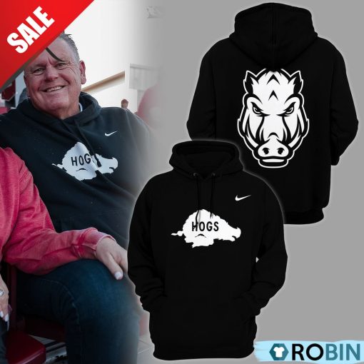 Arkansas Football Coach Sam Pittman 3D Hoodie