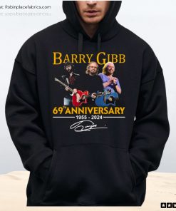 Barry Gibb 69th Anniversary 1955 2024 Signature Unisex Shirt