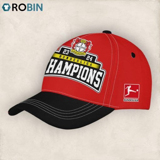 Bayer 04 Leverkusen 23 24 Bundesliga Champions Classic Cap   Red