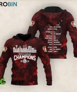 Bayer 04 Leverkusen Champions 2024 Hoodie Bayer 04 Leverkusen Champions 2024 Hoodie