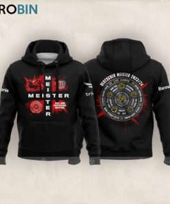 Bayer 04 Leverkusen Deutscher Meister 2023 24 Hoodie