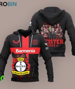 Bayer 04 Leverkusen Deutscher Meister 2024 Champions Hoodie