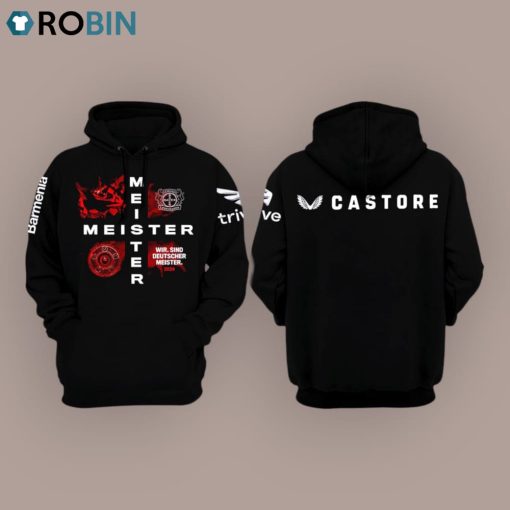 Bayer 04 Leverkusen Deutscher Meister SVB 2024 Hoodie