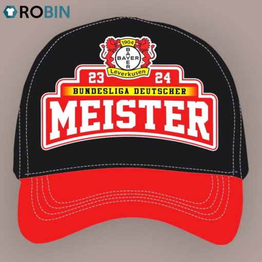 Bayer Leverkusen 23 24 Bundesliga Deutscher Meister Classic Cap