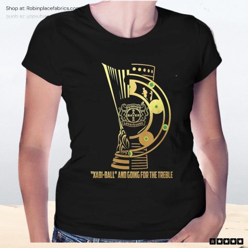 Bayer Leverkusen Xabi ball And Going For The Treble Unisex Shirt