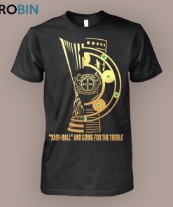Bayer Leverkusen Xabi Ball And Going For The Treble Unisex Shirt