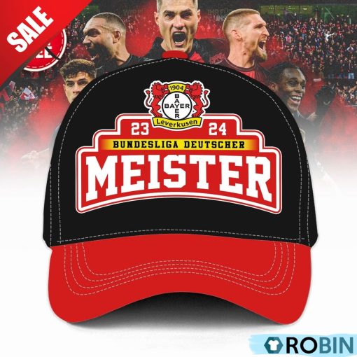 Bayer Leverkusen 23-24 Bundesliga Deutscher Meister Classic Cap
