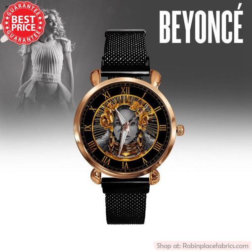 Beyonce Black Stainless Steel Watch