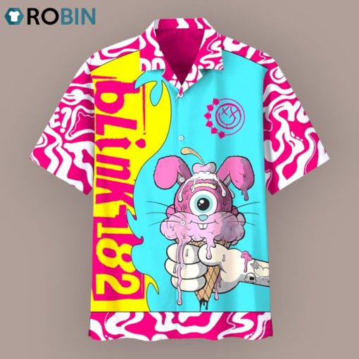 Blink 182 Your Smile Fades In The Summer Hawaiian Shirt