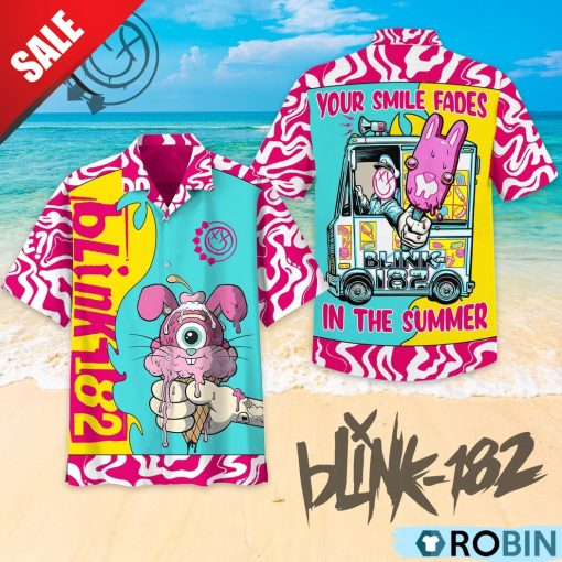 Blink-182 Your Smile Fades In The Summer Hawaiian Shirt