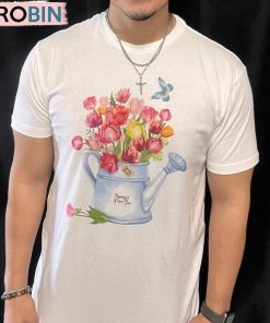 Blooming Tulips Shirt, Gift For Friends Crewneck Sweatshirt Hoodie