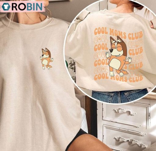 Bluey Cool Moms Club Shirt, Bluey Cool Mom Club Unisex Shirt, Hoodie, Sweatshirt