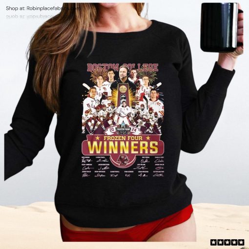 Boston College 2024 Frozen Four Winners Unisex Shirt