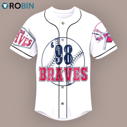 Braves Morgan Wallen 98 Custom Baseball Jersey Shirt Style