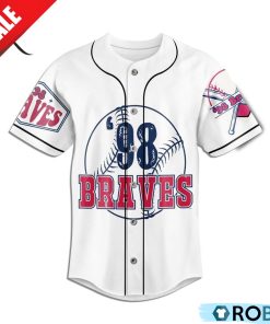 Braves Morgan Wallen 98 Custom Baseball Jersey Shirt Style Braves Morgan Wallen 98 Custom Baseball Jersey Shirt Style