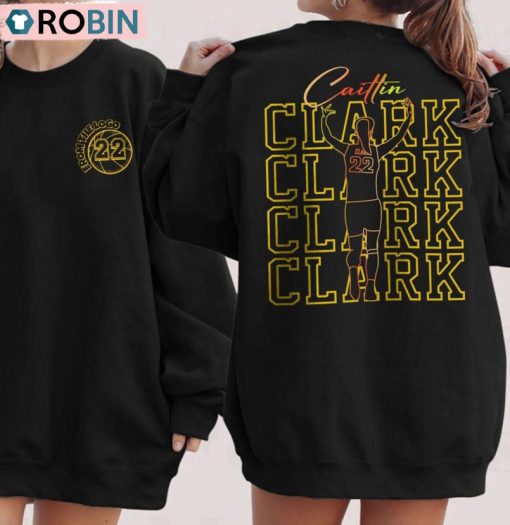 Caitlin Clark Basketball Shirt, From The Logo 22 Long Sleeve Sweater