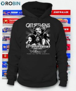 Cat Stevens 57th Anniversary 1966 2023 Thank You For The Memories Unisex Shirt