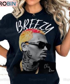 Chris Brown Vinatge Shirt, Chris Brown Breezy Crewneck Sweatshirt Tee Tops Chris Brown Vinatge Shirt, Chris Brown Breezy Crewneck Sweatshirt Tee Tops