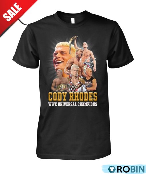 Cody Rhodes WWE Universal Champions Unisex Shirt, Hoodie