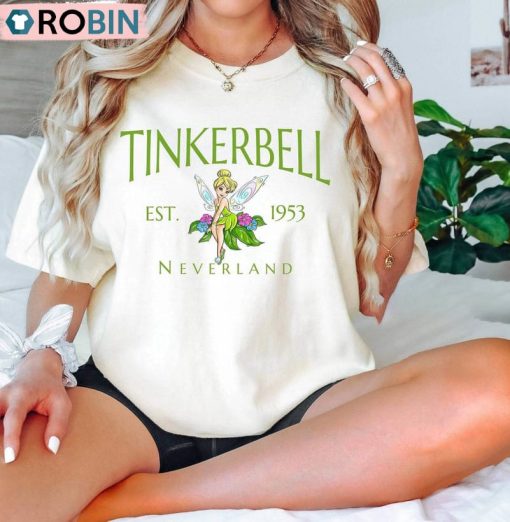Comfort Tinker Bell Shirt, Tinkerbell Neverland Disney Unisex Shirt, Hoodie, Sweatshirt