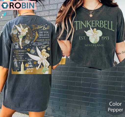 Comfort Tinker Bell Shirt, Tinkerbell Princess Unisex Shirt, Hoodie, Sweatshirt
