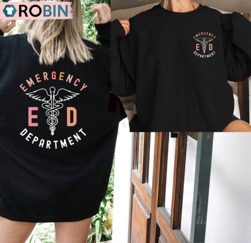 Creative Emergency Department Sweatshirt, Nurse Gift Hoodie Shirt