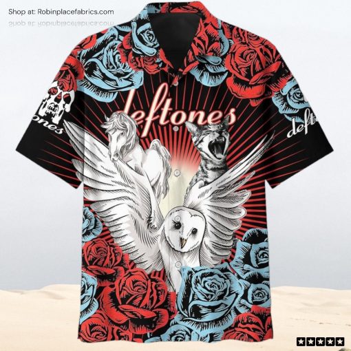 Deftones Rose Hawaiian Unisex Shirt, Hoodie, Sweatshirt