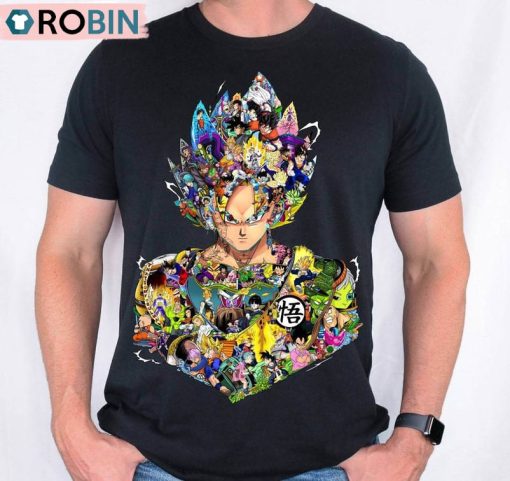 Dragon Ball Z Shirt , Goku Of All Characters Akira Toriyama Long Sleeve T-Shirt