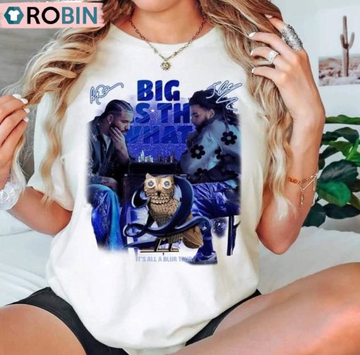 Drake J Cole Big As The What Tour 2024 Shirt, Drake J Cole Unisex Shirt