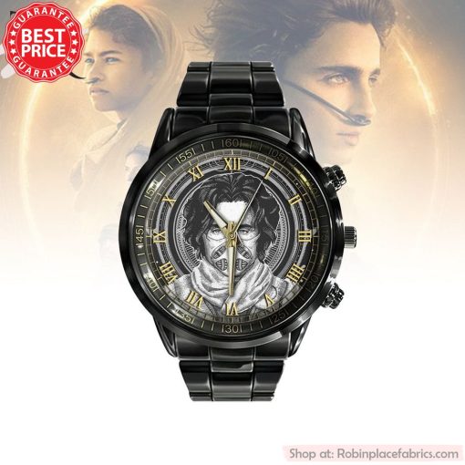Dune Black Stainless Steel Watch