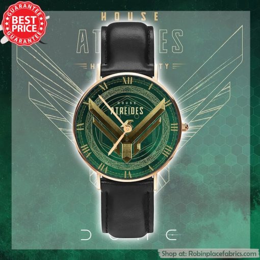 Dune House Atreides Black Stainless Steel Watch