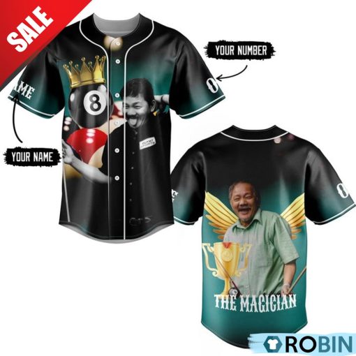 Efren Reyes The Magician Custom Baseball Jersey Shirt Style