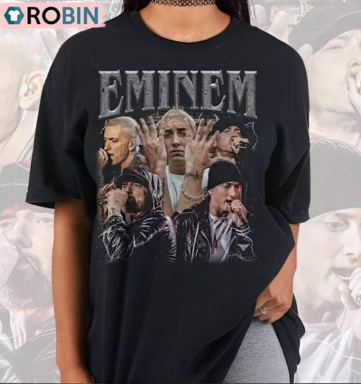 Eminem Vintage Shirt, Eminem Music Crewneck Sweatshirt Tee Tops