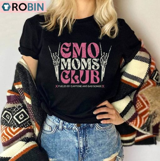 Emo Moms Club Funny Shirt, Mother’s Day Sweater Hoodie