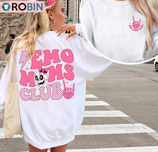 Emo Moms Club Skeleton Shirt, Mama Club Sweater Hoodie