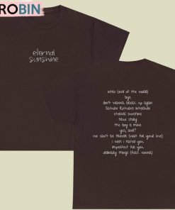 Eternal Sunshine Tracklist Ariana Grande Unisex Shirt, Hoodie, Sweatshirt