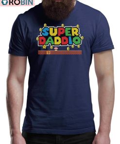 Fathers Day Trendy Shirt, Super Daddio Long Sleeve Sweater