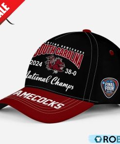Fighting South Carolina Gamecocks 2024 38-0 National Champs Go Gamecocks Classic Cap – Black