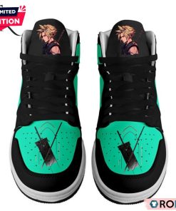 Final Fantasy VII Omnislash Air Jordan 1 Hightop Sneaker Boots Final Fantasy VII Omnislash Air Jordan 1 Hightop Sneaker Boots