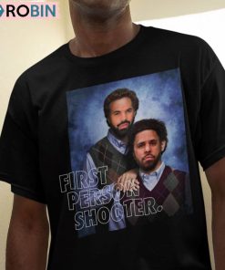 First Person Shooter Shirt, Drake And J Cole Unisex Shirt First Person Shooter Shirt, Drake And J Cole Unisex Shirt