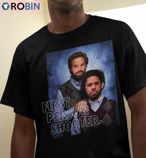 First Person Shooter Shirt, Drake And J Cole Unisex Shirt
