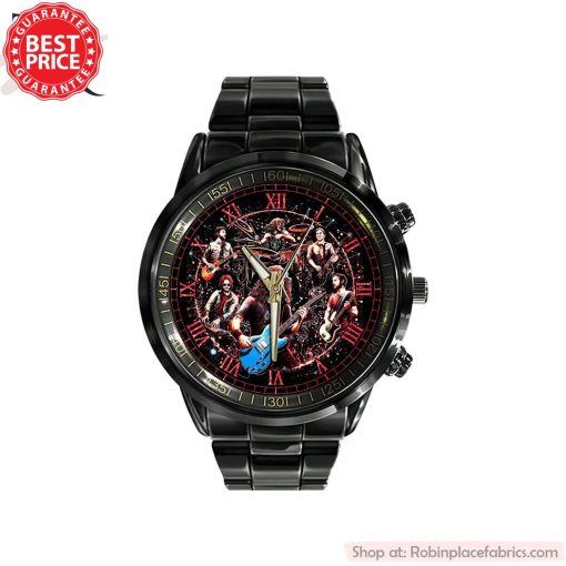 Foo Fighters Black Stainless Steel Watch