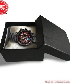 Foo Fighters Black Stainless Steel Watch Foo Fighters Black Stainless Steel Watch