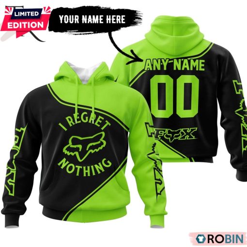 Fox Racing I Regret Nothing Green Hoodie