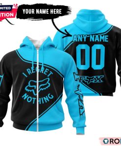 Fox Racing I Regret Nothing Sky Blue Hoodie