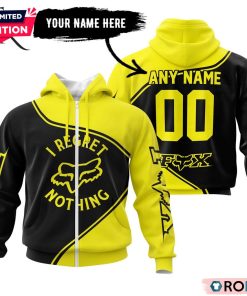 Fox Racing I Regret Nothing Yellow Hoodie