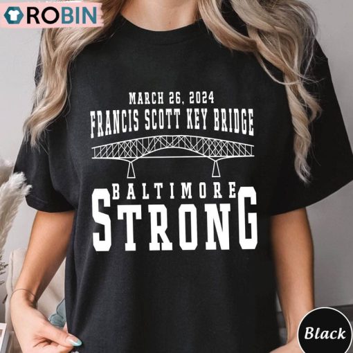 Francis Scott Key Bridge Shirt, Remembrance Patapsco River Crewneck Sweatshirt Tee Tops