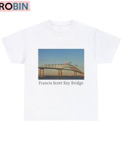 Francis Scott Key Bridge Shirt, Trendy Baltimore Bridge Unisex Shirt