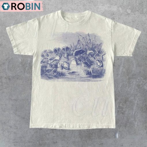 Frog Pond Vintage Shirt, Retro Funny Frog Unisex Shirt