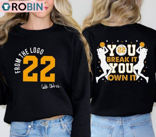 From The Logo 22 Shirt, Caitlin Clark Hoodie Sweater